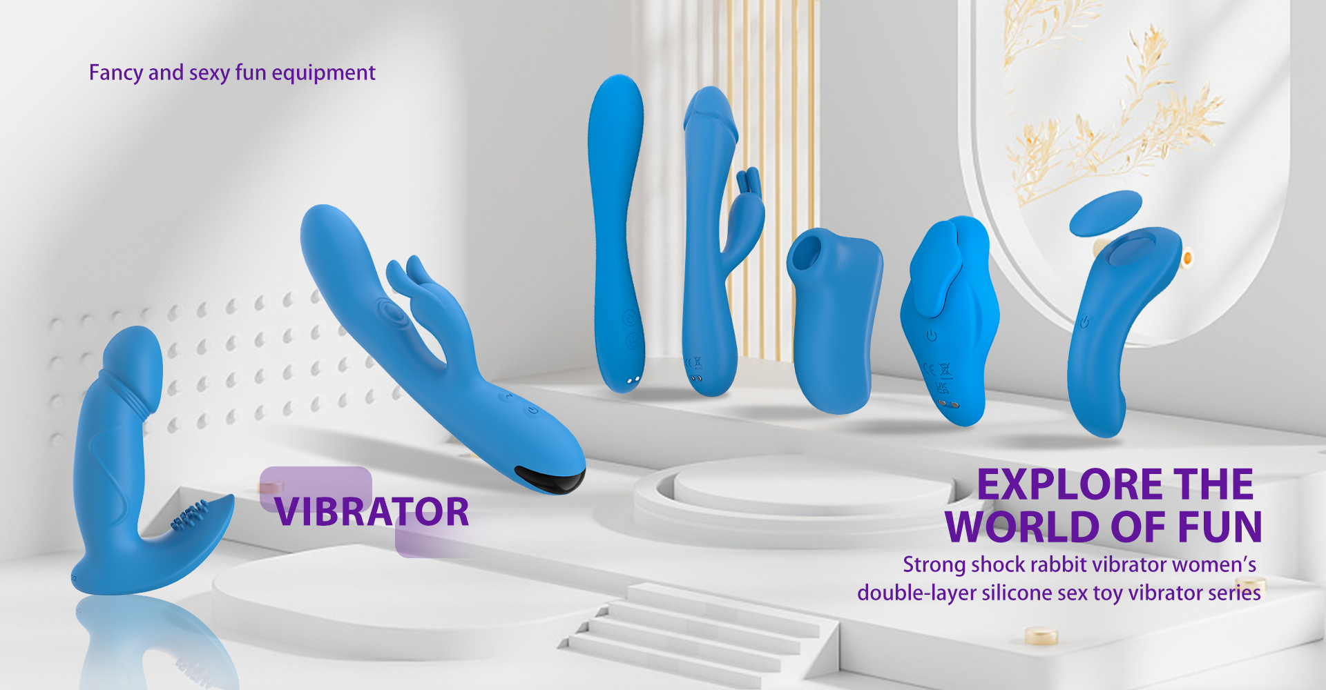Uliann Rabbit Suction Vibrator with Tongue Vibe