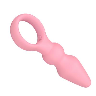 Uliann Silicone Anal Plug Vibrator Rechargeable