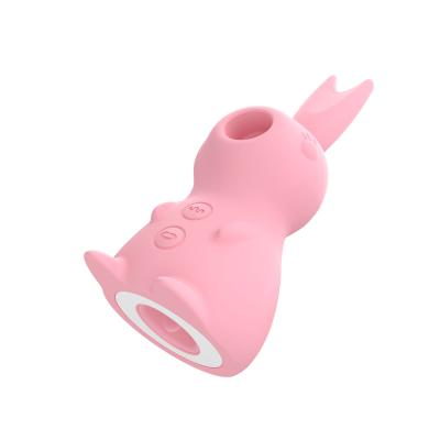 Uliann Rabbit Suction Vibrator with Tongue Vibe